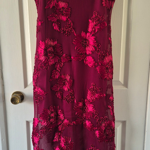 River island burgundy sheer - burgundy,