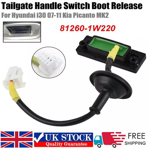 Trunk boot release switch - release,