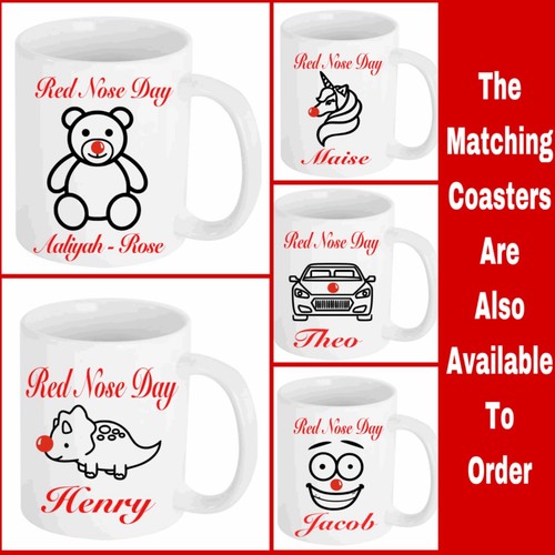 Personalised mug cup coaster - personalised,