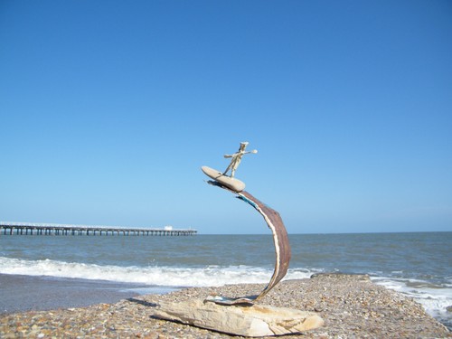 Driftwood sea metal - driftwood/sea,