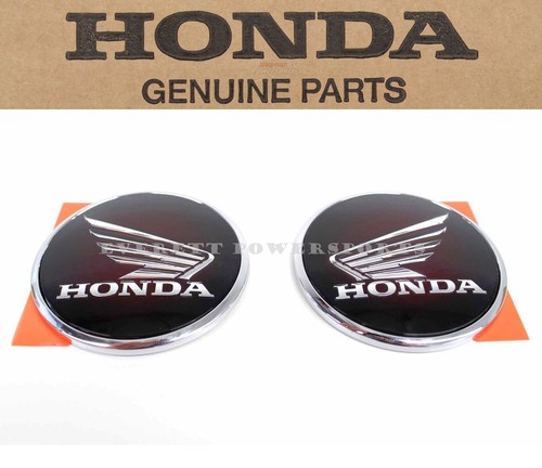 Chrome tank emblem - chrome, set