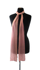 Pre-Loved DKNY Women's Scarf Bright Pink 75"