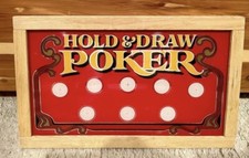 Framed Hold & Draw Poker Video