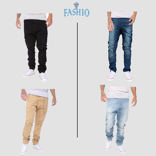 Men cotton jogging elastic - cotton,