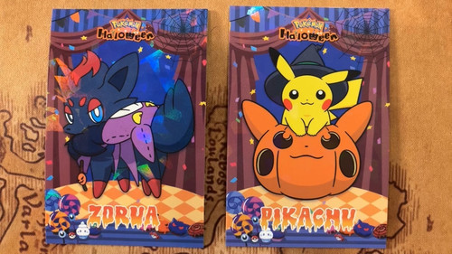 Pikachu zorua costume ice holo - pikachu,