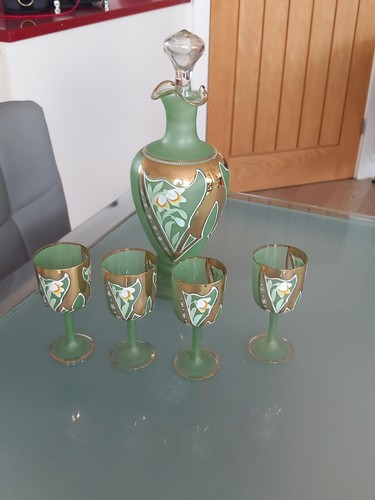 Antique bohemian green - bohemian, &