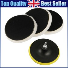 Car Polisher Gross Wool Wheel Mop Polishing Pads Fit For Drill Buffer Waxing Kit