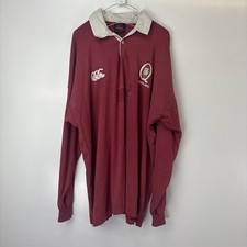 Canterbury Queensland Red Vintage Rugby Shirt Size XXL