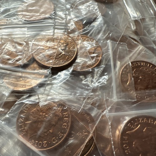 100 coins 2014 - 100, 2p