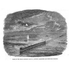 Flooded Great Northern Railway