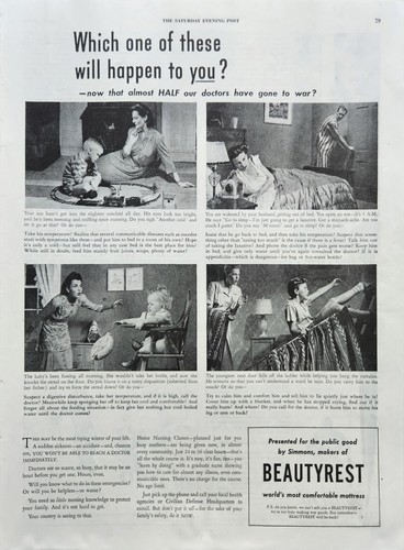 1943 beautyrest mattress - beautyrest,