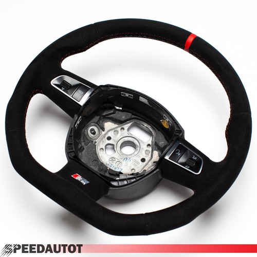 Alcantara steering wheel - alcantara,