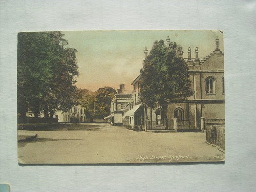 Postcard high street yoxford - high,