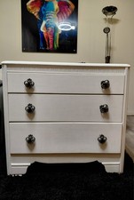 Harris Lebus teak chest of