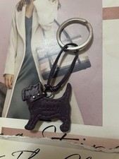 Radley Dark Purple Leather Dog