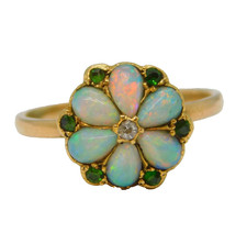 Victorian 18ct Gold, Opal