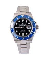 Rolex Submariner 126619LB Watch Blueberry Blue Bezel White Gold 2020 Box Papers