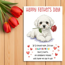 Bichon Frise Father’s Day