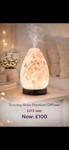 Scentsy grow premium diffuser - scentsy,