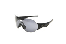 Rare Vintage Oakley 90's Y2K Zero Matt Black Sunglasses with Carry Case