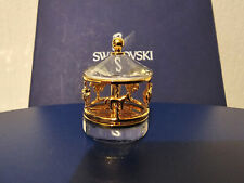 SWAROVSKI MEMORIES 'CAROUSEL' GOLD UNBOXED 