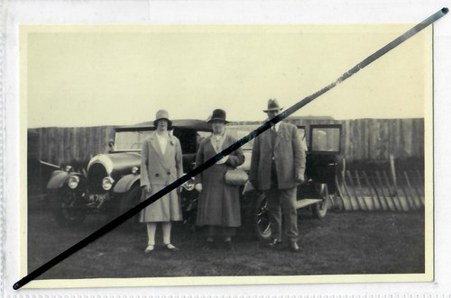 Bean vintage car postcard - vintage,