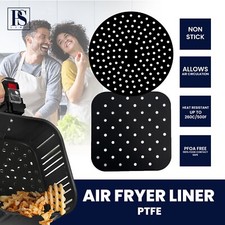 Air fryer PTFE Liner, Heavy Duty Teflon, Protector Sheet, Mat Non Stick
