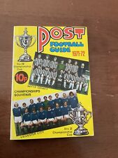 Best Price - Post Football Guide 1971/2 - Nottingham Evening Post - Free Del