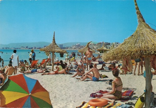 Postcard arenal beach - postcard,