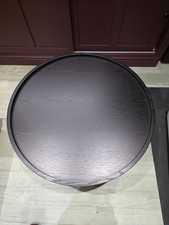 David Phillips Hestra Round Coffee Table Black Oak - RRP £239