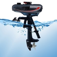2-Stroke 3.5HP Outboard Motor Gasoline Fishing Boat Engine CDI System 2500W