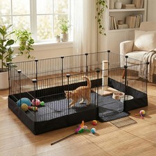 Pet rabbit run play - pen, guinea