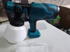 Cordless Paint Sprayer, HVLP Spray Gun, (No Battery) RRP £45