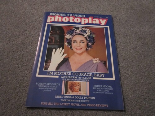 Photoplay magazine march 1981 - photoplay, magazine,march