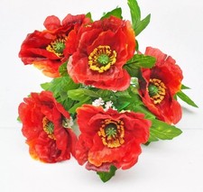NEW Artificial Red Deep Orange