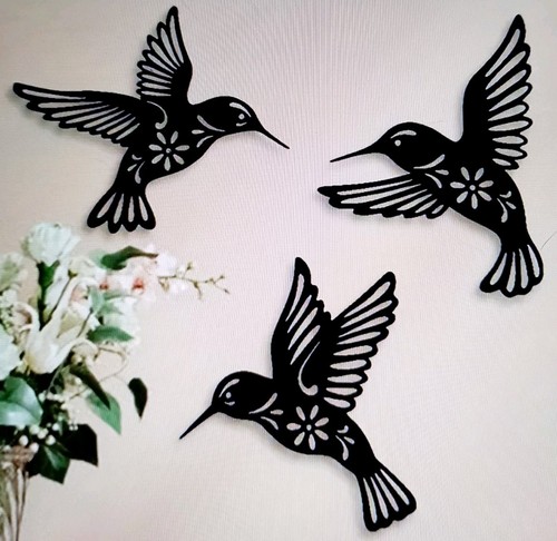 Flying hummingbirds 2d - 3,