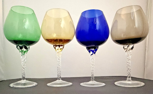 Vintage assorted colored wine - assorted,