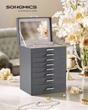 SONGMICS Jewellery Box, 8-Tier