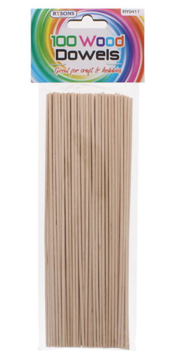 Wooden dowels crafting wood - wooden,