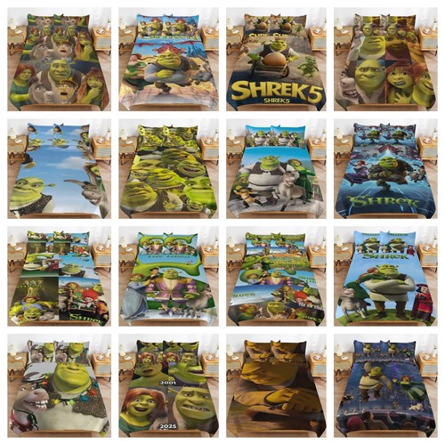 Shrek bedding set - shrek, 3d