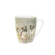 Queens by Churchill Border Terrier Dog Oak China Coffee Mug Tea Cup 400ml