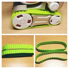 1 pair of Green Cozmo / Vector Robot Tread