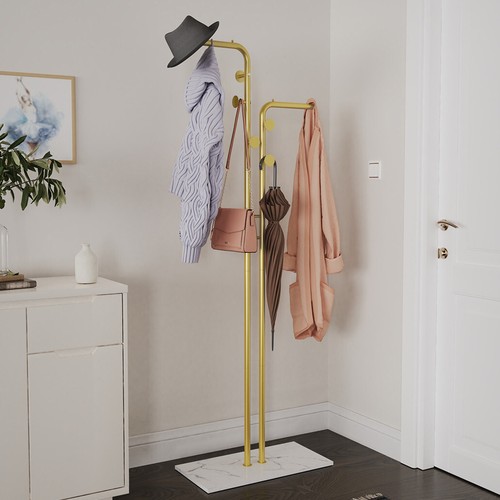 Metal coat rack floor - coat,