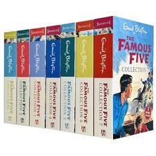 Enid Blyton Famous Five Collection 1-7 Books Set 21 Stories (3 Books in 1) NEW