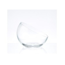 Small Handmade Clear Glass Bowl Trifles Fruit Salad Dish Ø14 cm