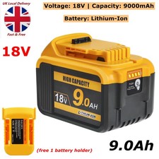 18V 9.0Ah Li-Ion Battery for