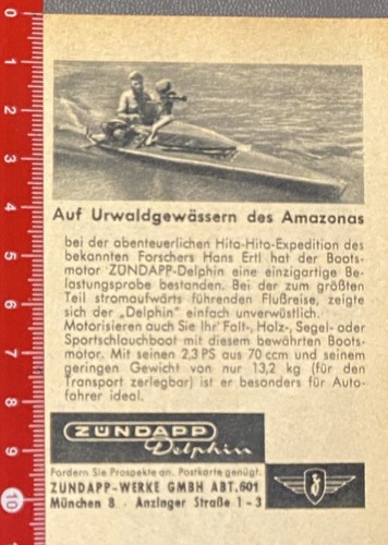 Boat engine dolphin zündapp - engine,