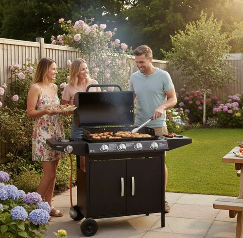 George foreman burner bbq - george,