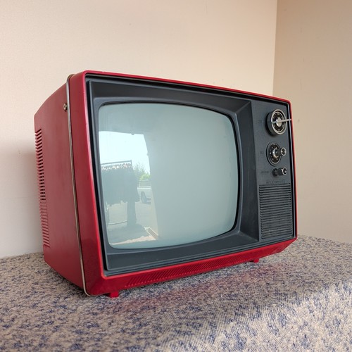 Vintage retro red hitachi - vintage,