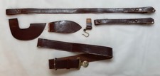 Vintage General Service Warrant Officer's Brown Sword-Belt Incomplete Faulty